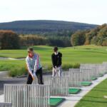 Using the driving range