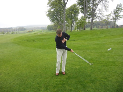 One handed chipping drills